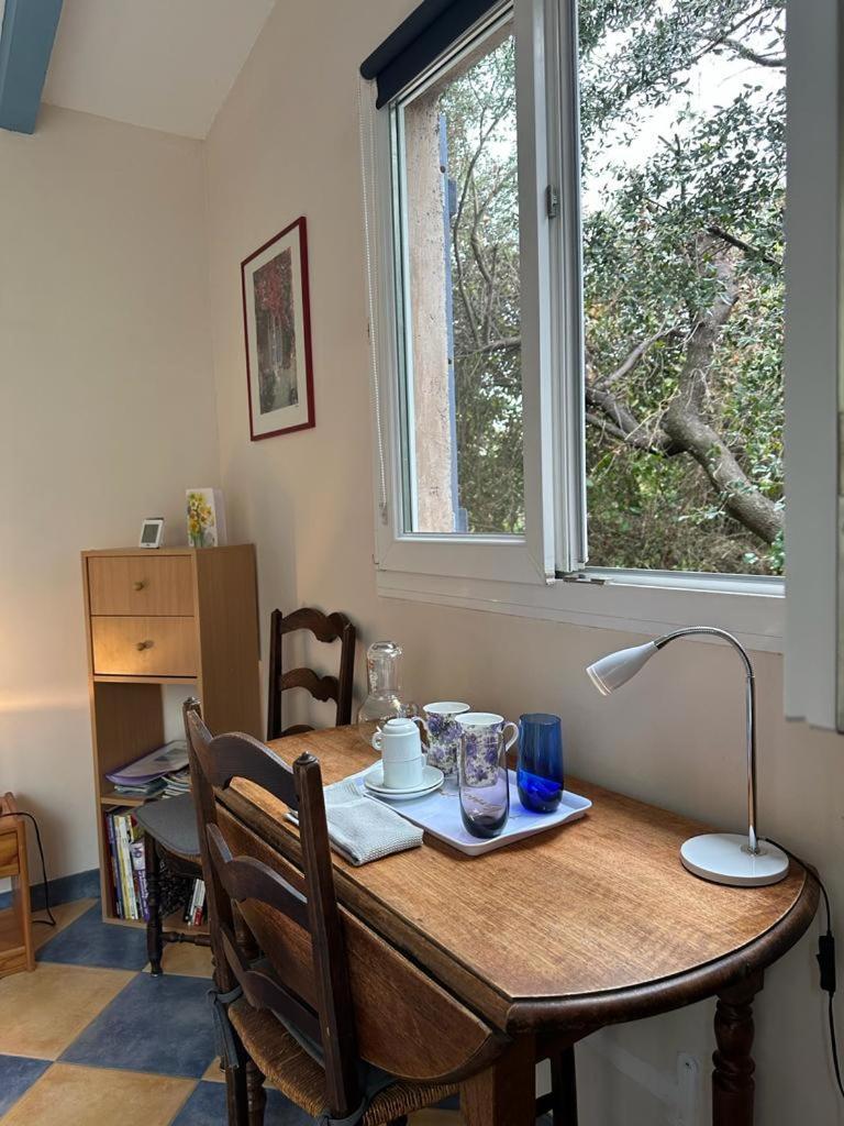 Studio Chez Charles Et Marie, Independant De La Maison, Acces Piscine, Tres Calme, Рокфор-ле-Пен Экстерьер фото
